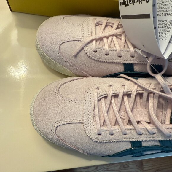 Onitsuka Tiger Mexico 66 SD Crystal Pink/Spruce Green Sneakers Size 7 - Picture 8 of 13